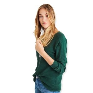 AEO Green Lightweight Sweater